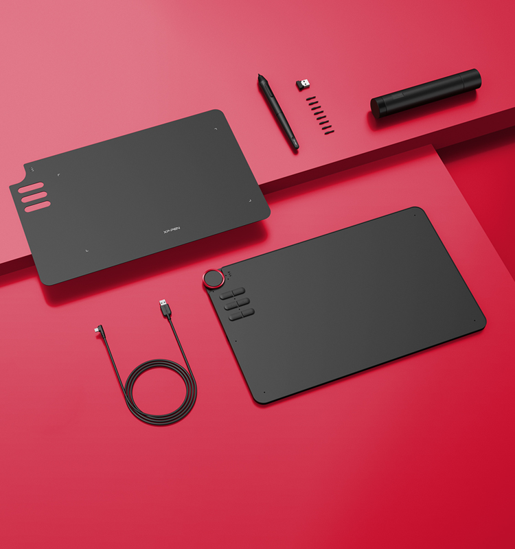 Expand your world by XP-Pen Deco 03 wireless digital art pad