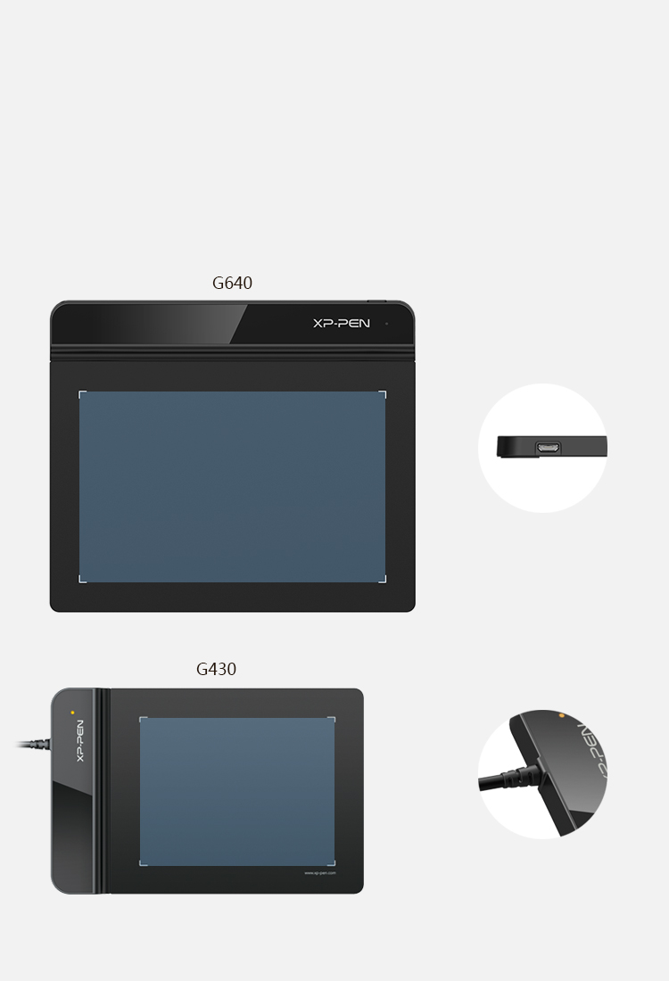 XP-Pen Star G640 drawing pad With 4 x 3 inches of active area