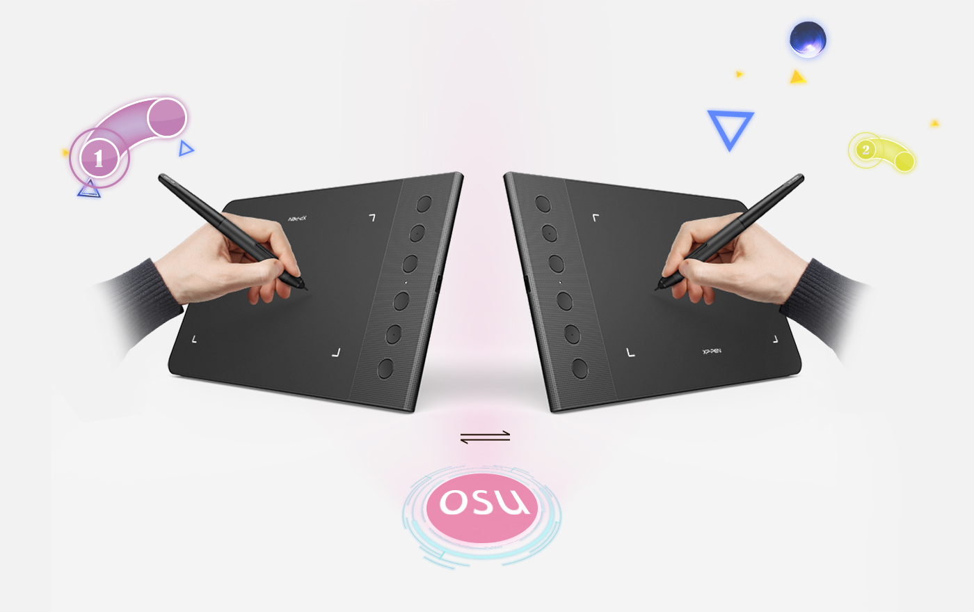 XP-Pen Star G640S digital art pad Designed for Both hands covered