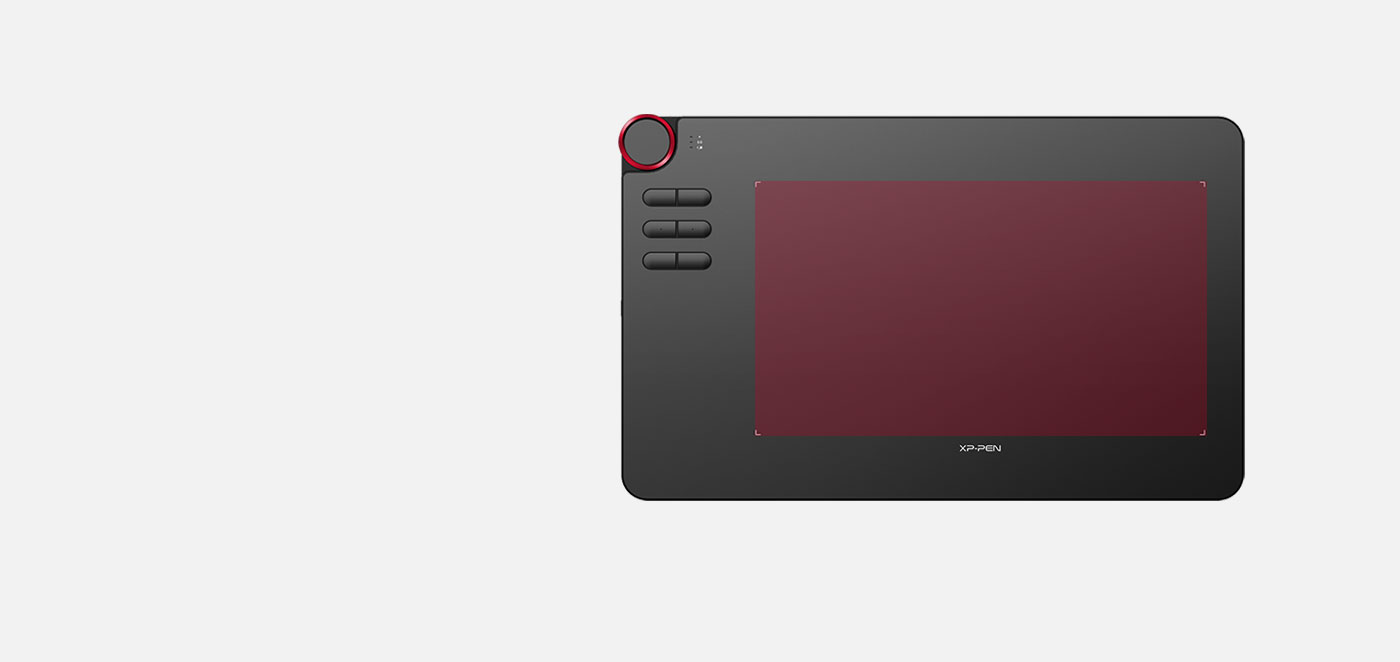 graphic tablet XP-Pen Deco 03 comes with 10 x 5.62 inches working area